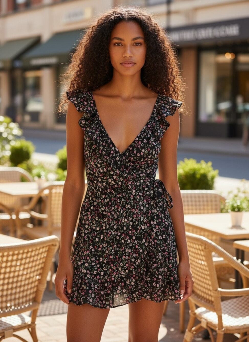 Lovers + Friends Mini Dress "Skye"  Cold Shoulder Size Junior medium NWT